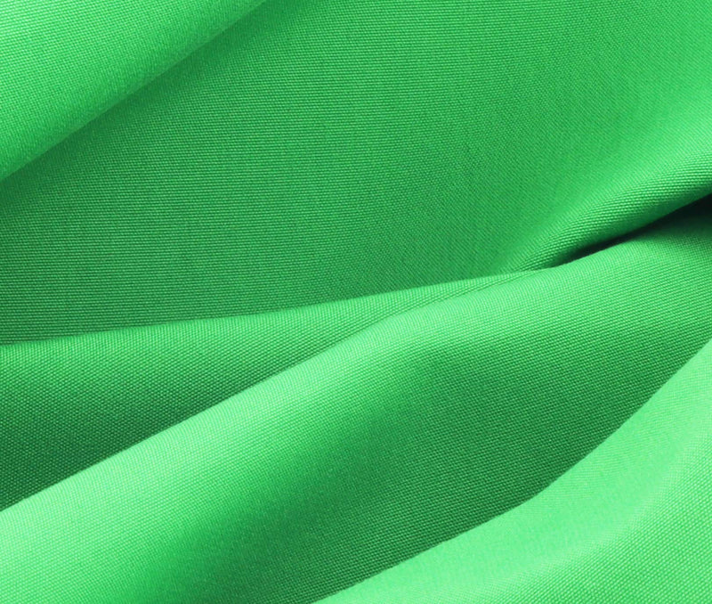  [AUSTRALIA] - 5 x 6.5 FT/1.5x2M Zoom Green Screen,Soft Photography Backdrop Background,for Photo Video Studio,Chroma Key and Televison,2xSpring Clamp,Polyester,No Rod Pocket