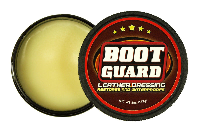  [AUSTRALIA] - Boot Guard Leather Dressing: Restores and Conditions Leather Boots, Shoes, Automotive Interiors, Jackets, Saddles, and Purses 5 Ounce Jar