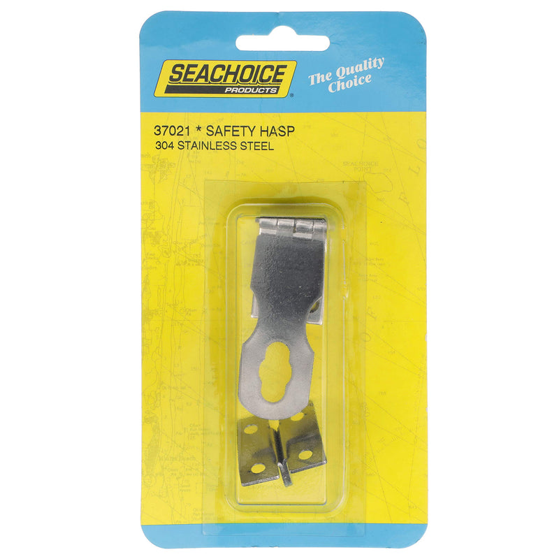 Seachoice 37021 Marine-Grade Safety Hasp – Polished 304 Stainless Steel – 2-7/8 x 1 Inches - LeoForward Australia