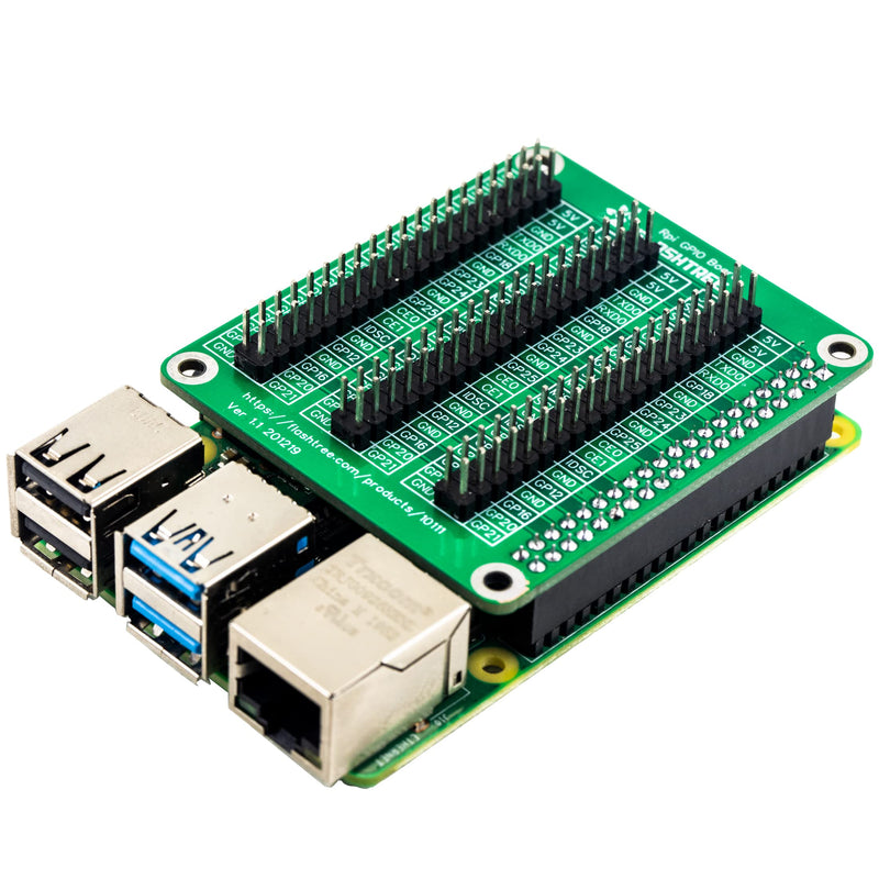  [AUSTRALIA] - jujinglobal RPi GPIO Extension Module Breakout Board Compatible with Raspberry Pi 3/2 Pi Model B+ Zero