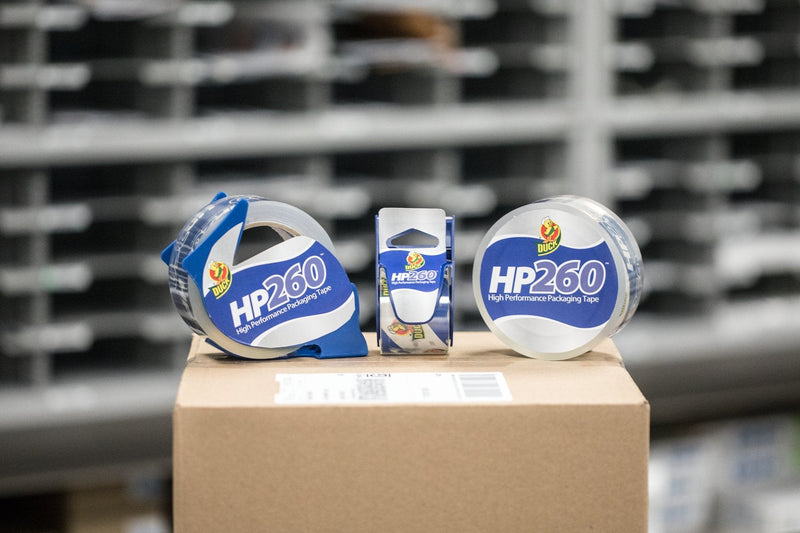  [AUSTRALIA] - Duck Brand HP260 High Performance Packaging Tape with Dispenser, 1.88 Inches x 22.2 Yards, Clear (920352) Single Roll