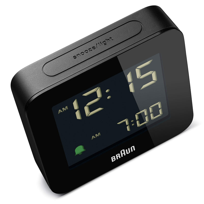  [AUSTRALIA] - Braun BC09 Digital Travel Clock - Black