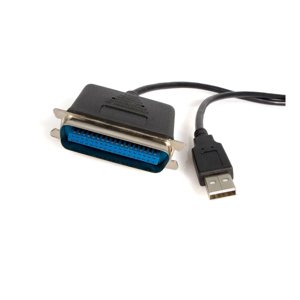  [AUSTRALIA] - StarTech.com 6 ft. (1.8 m) USB to Parallel Port Adapter - IEEE-1284 - Male/Male - USB to Centronics Cable (ICUSB1284) 6ft