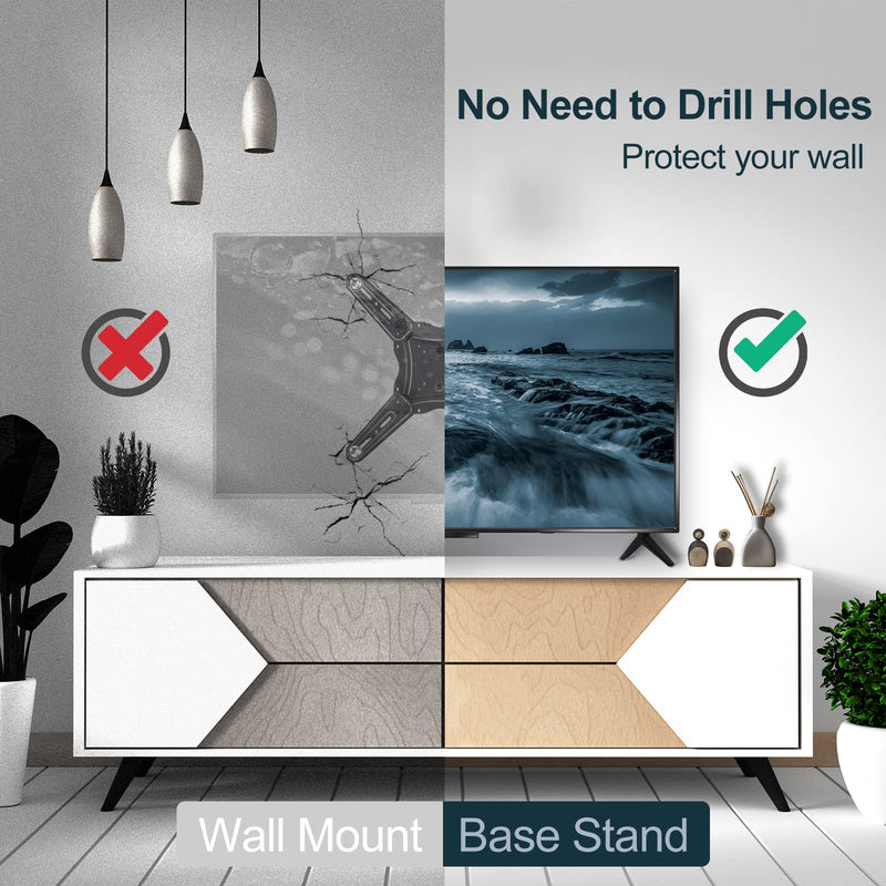  [AUSTRALIA] - TV Base Stand for TCL 50" 55" TV Stand Legs, for 55R635 50S535 55R646 50S446 55S434 50S434 55S425 50S446 55S421 55S401, TV Stand Base for TCL TV Replacement Stand Base Includes Screws, Easy to Install