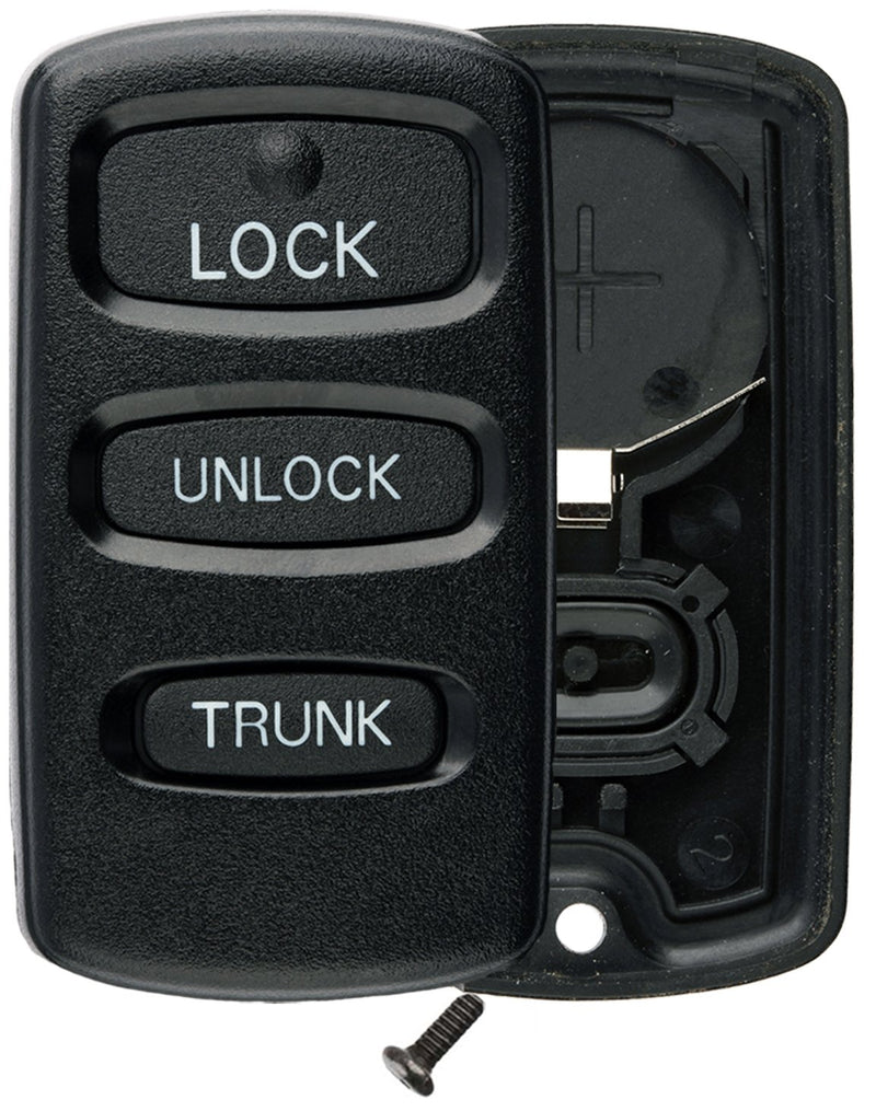  [AUSTRALIA] - KeylessOption Keyless Entry Remote Key Fob Case Shell Button Pad Outer Cover Repair For Mitsubishi