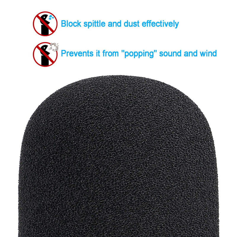  [AUSTRALIA] - ATR2500x Pop Filter Foam Cover - Mic Windscreen Customized for Audio Technica ATR2500x-USB, ATR2500-USB Cardioid Condenser USB Microphone to Blocks Out Plosives