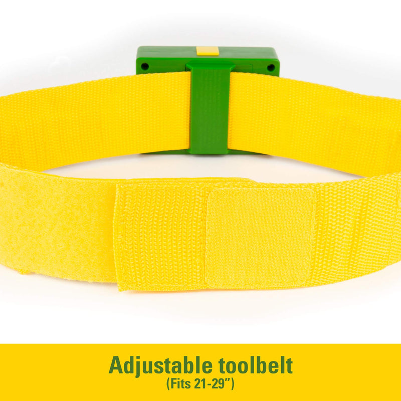 TOMY John Deere Deluxe Talking Toolbelt Preschool Toy Frustration Free Packaging - LeoForward Australia