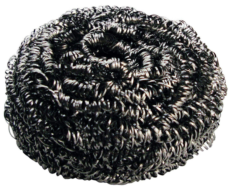 New Star Foodservice 54460 Extra Large(50 Grams) Stainless Steel Sponges Scrubbers, Set of 12 - LeoForward Australia