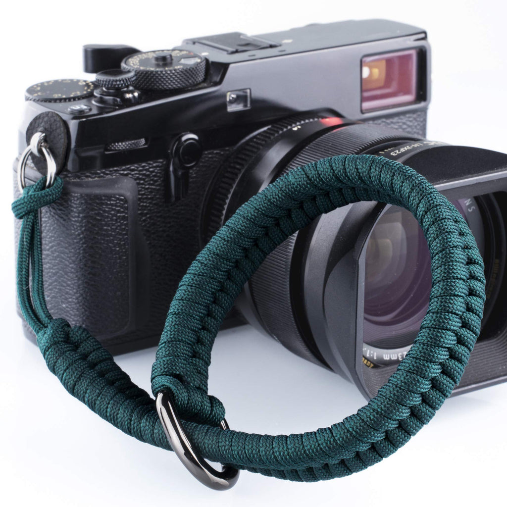  [AUSTRALIA] - Camera Wrist Strap for DSLR Mirrorless Camera, Quick Release Camera Hand Strap with Safer Connector Turquoise