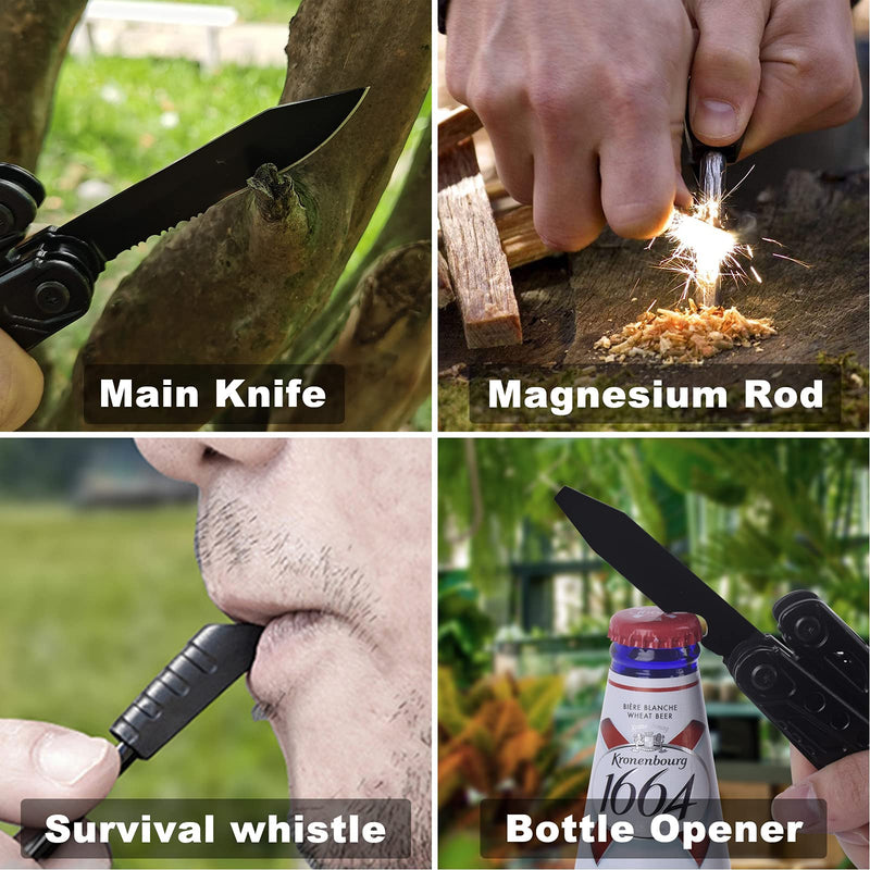 [AUSTRALIA] - Gifts for Dad from Daughter Son,All in One Survival Tools Hammer Multitool Camping Accessories,Birthday Father's day Christmas Thanksgiving day Valentine's day Gift Ideas for Men Father Him,ATH-802 Best Dad Ever
