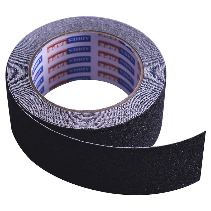  [AUSTRALIA] - ADHES Grip Step Tape Anti Slip Tape Non Slip Tape Non-Kid Treads Safety Tape 2inch x 20feet High Traction Strong Adhesive Waterproof black