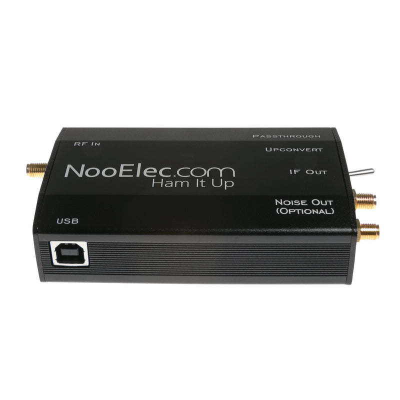  [AUSTRALIA] - NooElec Extruded Aluminum Enclosure Kit, Black, for Ham It Up Plus Barebones RF Upconverter for NESDR and RTL-SDR radios