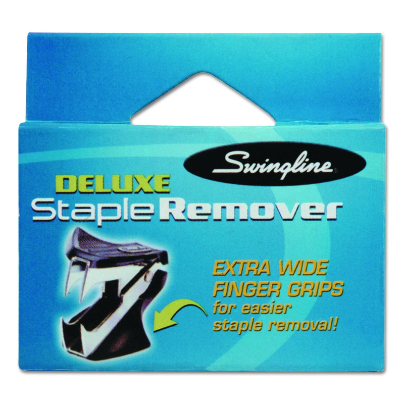  [AUSTRALIA] - Swingline Staple Remover, Deluxe, Extra Wide, Steel Jaws, Black (38101) (S7038101) 1 Count