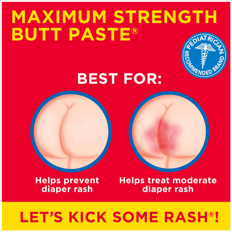 Boudreaux's Butt Paste Maximum Strength Diaper Rash Ointment, 2 oz & 14 oz Bundle Combo 1 - LeoForward Australia