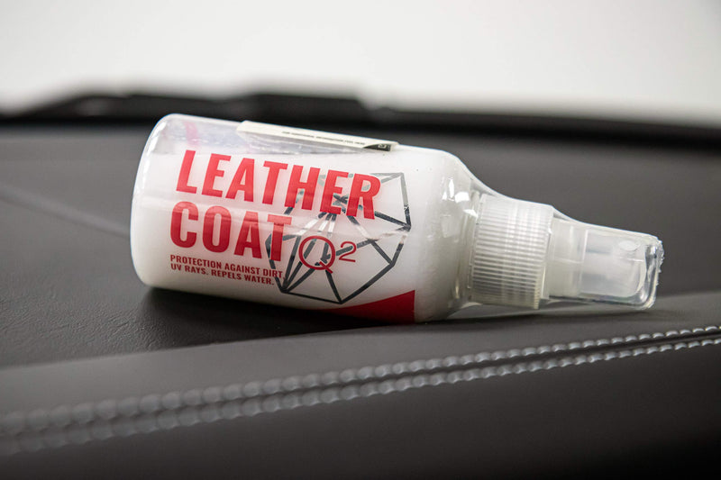  [AUSTRALIA] - GYEON Quartz Q² LeatherCoat - Easy to Use Leather Protection, Water Based, Wipe On Wipe Off, Non Greasy Satin Finish, Highly Repellent and Prevents UV Fading 120ml