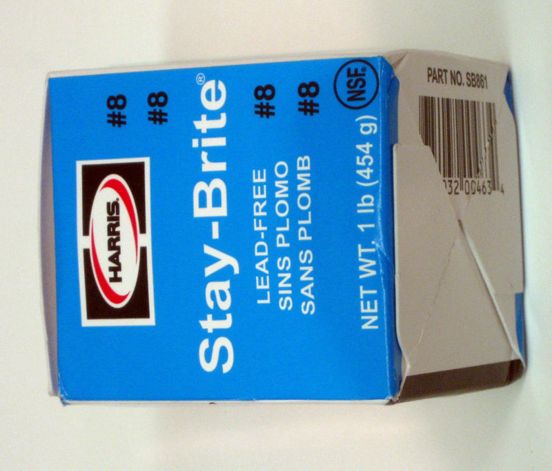  [AUSTRALIA] - Stay-brite 8 1/8" 1#10009 (348-SB861) Category: Solder Alloys and Fluxes