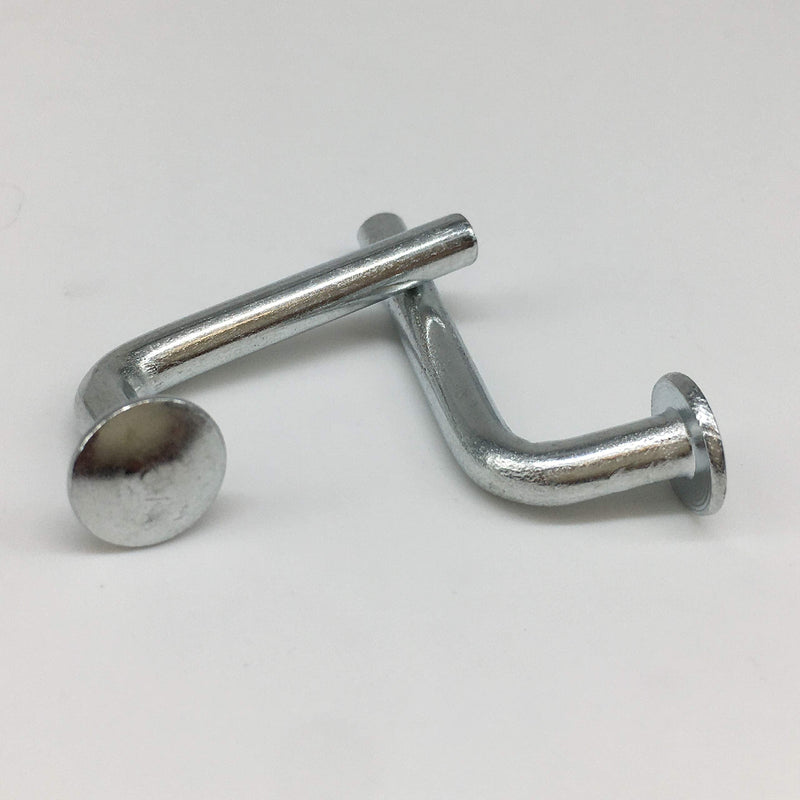  [AUSTRALIA] - Pallet Rack Safety Bolt, Universal Drop Pin, Round Top Hat Φ 0.470″(12mm), Width Φ 0.195″(5mm), Height 1.890″(48mm) High from Top to Bottom, Beam Locker, 1 Pack, 50 Pcs/Pack, RM5×48 50 Pcs/Pack, 1 Pack, 50 Pcs in Total