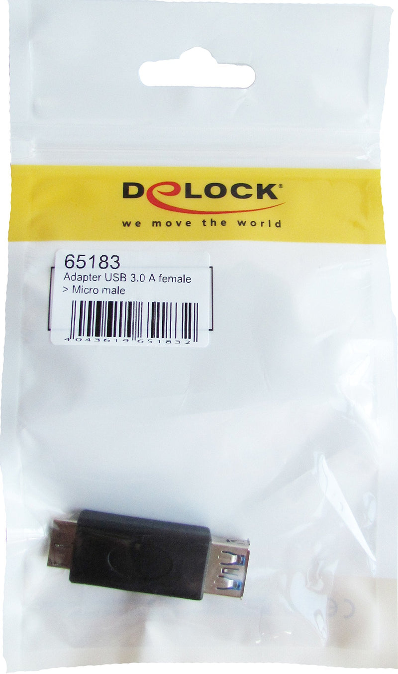  [AUSTRALIA] - 3x DELOCK adapter USB 3.0-A female > Micro-B male