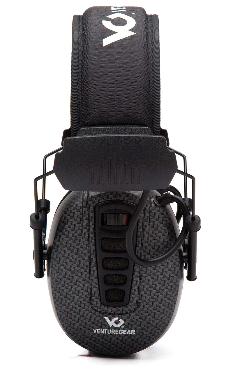  [AUSTRALIA] - Venture Gear Clandestine Electronic Hearing Protection Eearmuffs Graphite