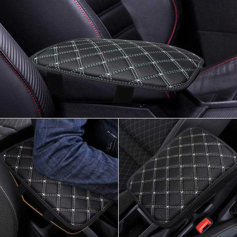  [AUSTRALIA] - Monrand Center Console Armrest Pad, Universal Car Armrest Cover Fit for Most Vehicle, SUV, Truck Car Accessories (Pattern 4) pattern 4