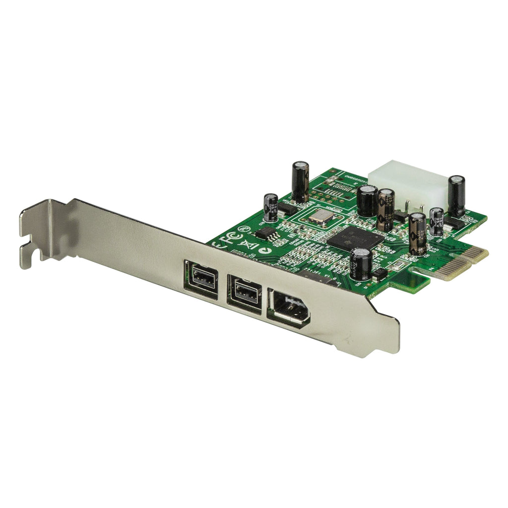  [AUSTRALIA] - StarTech.com 3 Port 2b 1a 1394 PCI Express FireWire Card Adapter - 1394 FW PCIe FireWire 800 / 400 Card (PEX1394B3) PCIe 1394b