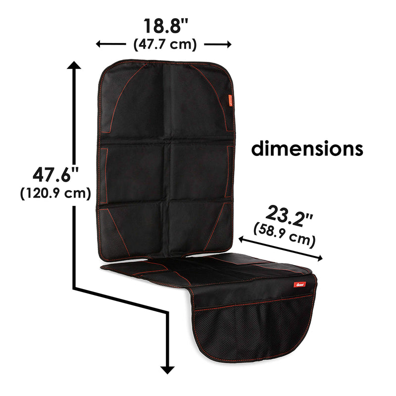  [AUSTRALIA] - Diono Ultra Mat, Car Seat Protector, Black