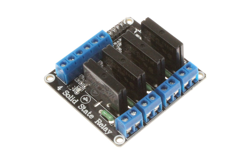 NOYITO 4-Channel Solid State Relay Module High-level Trigger DC Control AC Load AC 240V 2A for PLC Automation Equipment Control, Industrial Control, Circuit Modification (4-Channel 5V) 4-Channel 5V - LeoForward Australia