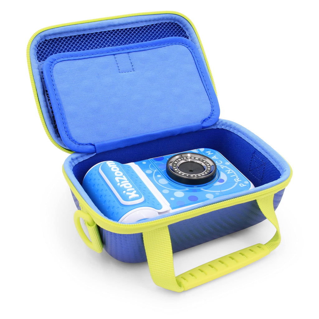  [AUSTRALIA] - CASEMATIX Camera Case Compatible with Kidizoom PrintCam Printer Camera, Creator Cam Video Camera and Instant Camera Paper Refill Accessories, Includes Blue Case Only