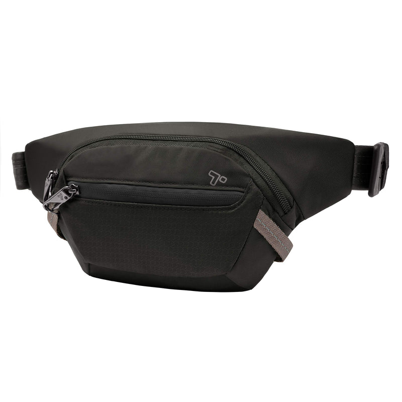 Travelon Anti-Theft Active Waist Pack, Black, 9.5 x 6 x 2 - LeoForward Australia