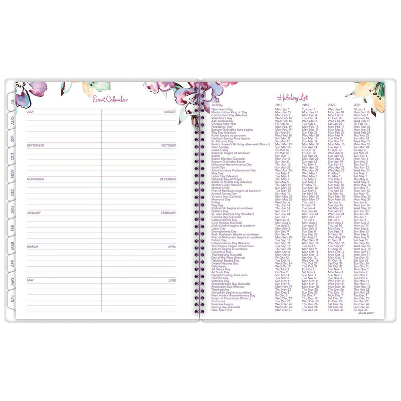  [AUSTRALIA] - AT-A-GLANCE Academic Monthly Planner, July 2018 - June 2019, 8-1/2" x 11", June Style (1012-900A)