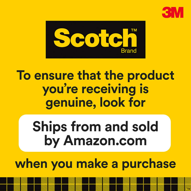 Scotch Sure Start Shipping Packaging Tape, 1.88"x 22.2 yd, Designed for Packing, Shipping and Mailing, No Splitting or Tearing, 1.5" Core, Clear, 6 Dispensered Rolls (145-6) Unit - LeoForward Australia