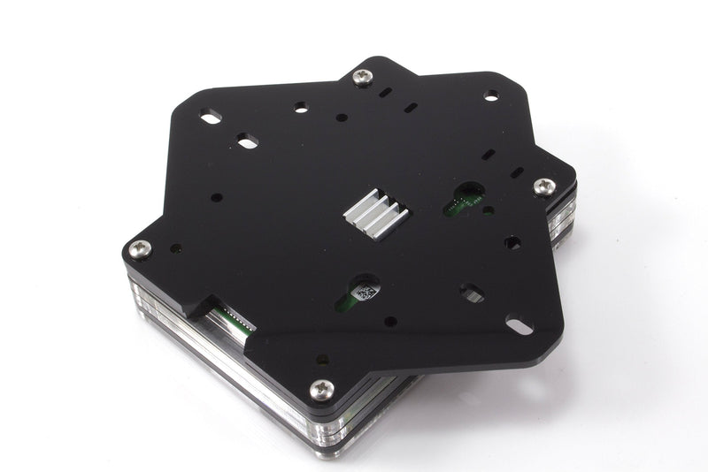  [AUSTRALIA] - C4Labs Zebra VESA Mounting Plate - Acrylic - for Raspberry Pi 4 B, 3B+, 3, Pi 2, and Pi B+ Arduino: Black