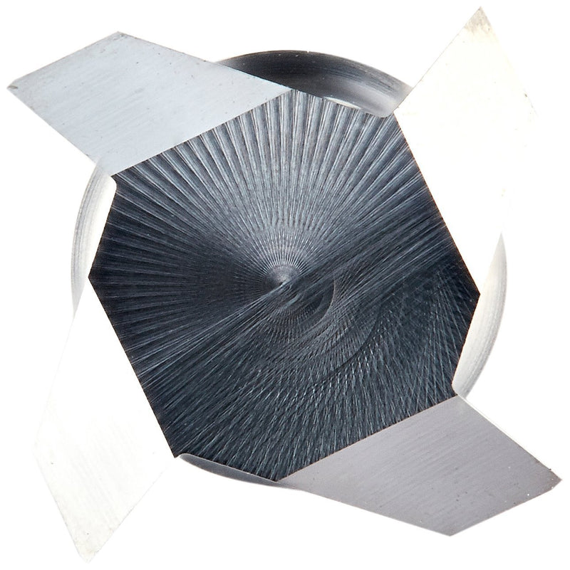 Micro 100 TM-375 Brazed Carbide Precision Thread Mill, 4 Flutes, 3/8" Cutter Diameter, 0.0020" Flat, 0.093" Thickness, 12 to 32 Threads per Inch, 1/4" Shank Diameter, 2.5" Overall Length - LeoForward Australia