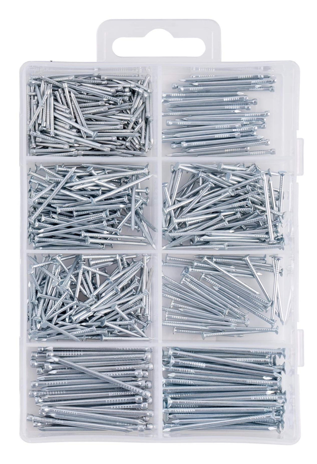  [AUSTRALIA] - Qualihome Hardware Nail Assortment Kit, Includes Finish, Wire, Common, Brad and Picture Hanging Nails Zinc