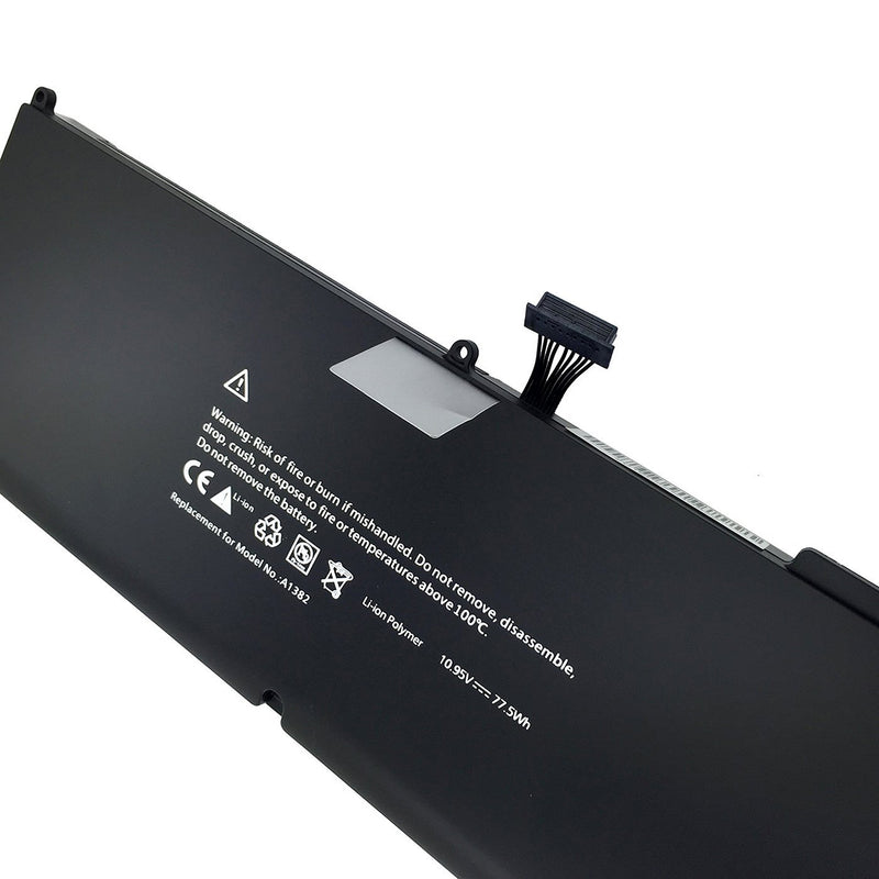 Ankon A1382 A1286 Laptop Battery for Apple MacBook Pro 15" i7 (Only for Core i7 Early 2011 Late 2011 Mid 2012 Version) MB985 MC721 661-5476 661-5211 [6-Cell 77.5WH] - LeoForward Australia