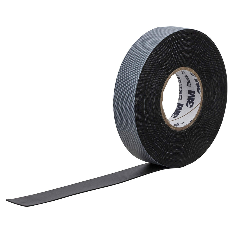  [AUSTRALIA] - 3M Temflex Rubber Splicing Tape 2155, 3/4 in x 22 ft, Black, General Purpose Self-Fusing Electrical Insulating Tape, 1 Roll 3/4" X 22'