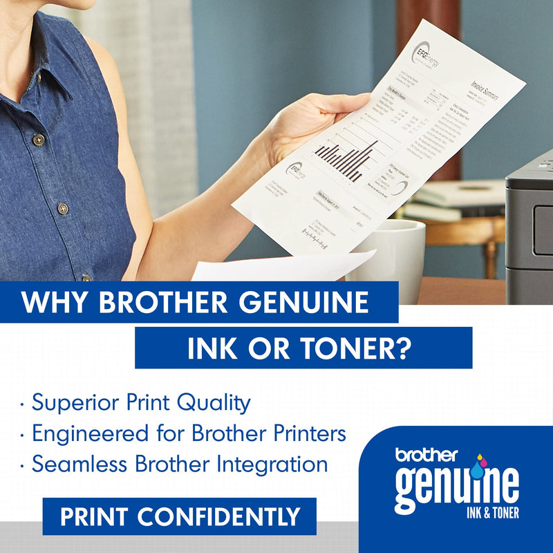  [AUSTRALIA] - Brother Genuine High Yield Toner Cartridge, TN660, Replacement Black Toner, Page Yield Up to 2,600 Pages, Amazon Dash Replenishment Cartridge 1 Pack Standard Packaging