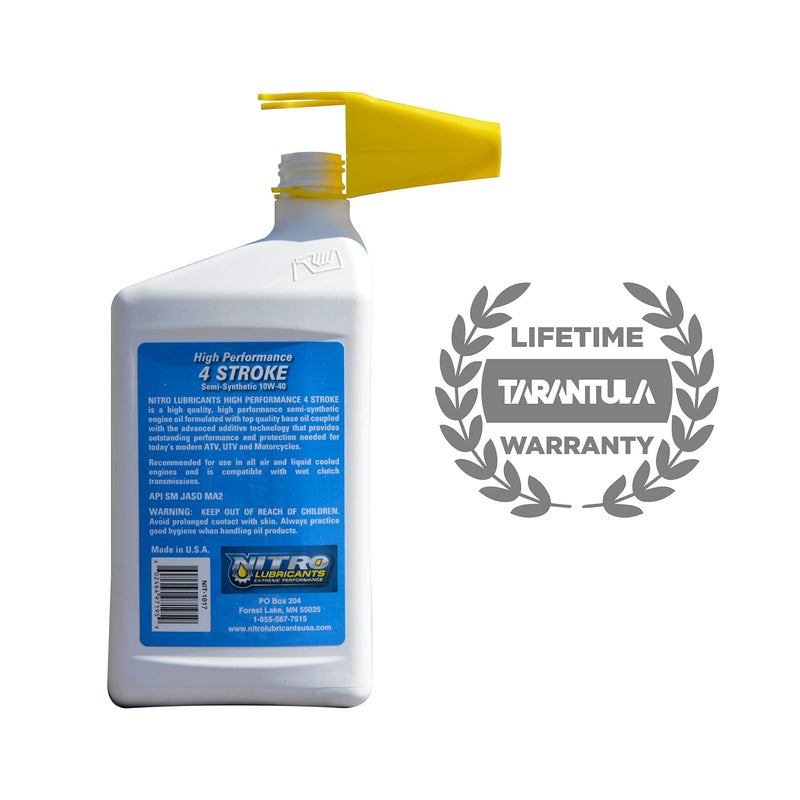  [AUSTRALIA] - Tarantula Tools No Spill Smart Funnel - Automotive and Motorcycle Oil Change Funnel for Oil Quarts - Engine Motor Oil Funnel for Use with Car, Truck, Motorcycle, ATV, GM, Ford, Jeep, Toyota, and More