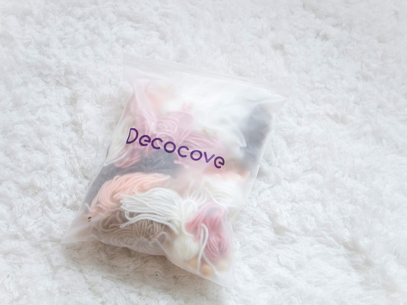  [AUSTRALIA] - Decocove Tassel Garland - Boho Tassel Garland with Wood Beads - Wall Decor for Dorm, Girls Room and Nursery Room (36 inch) - Blush and Terra Cotta 36 inch