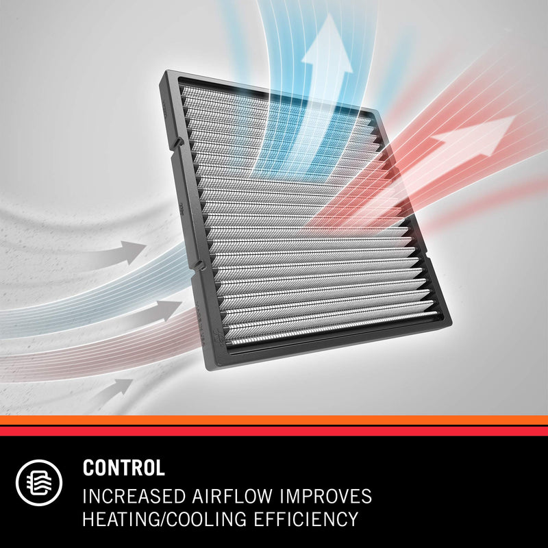 K&N Premium Cabin Air Filter: High Performance, Washable, Clean Airflow to your Cabin: Fits Select 2015-2019 MERCEDES Vehicle Models, VF2066 - LeoForward Australia