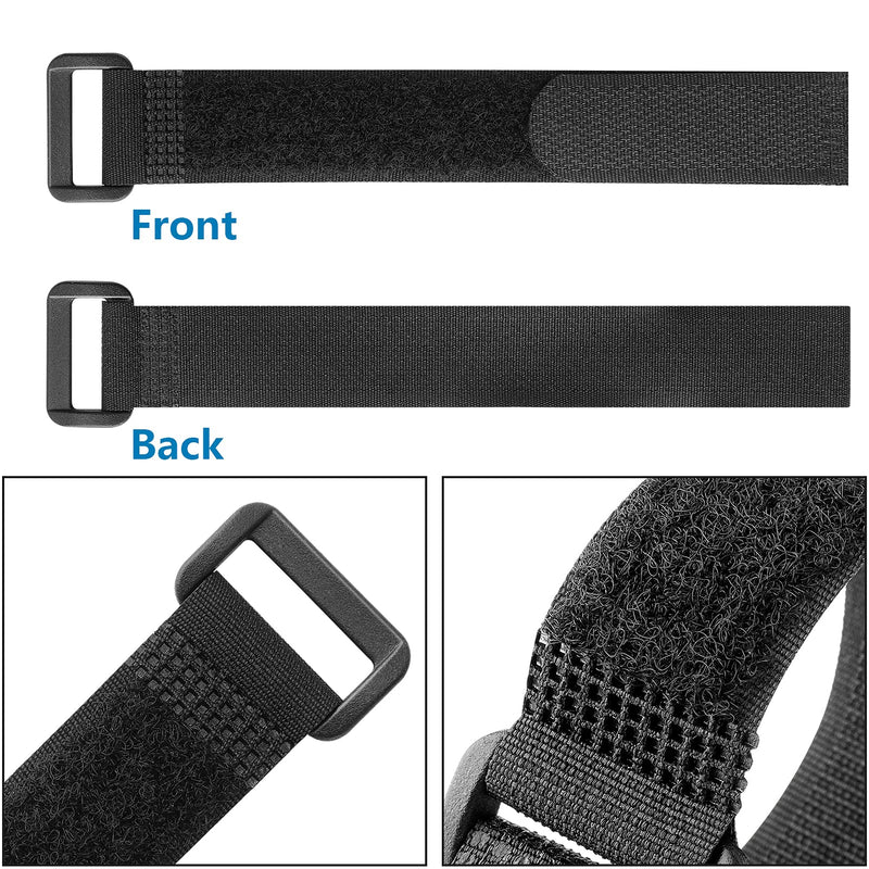  [AUSTRALIA] - Pasow Adjustable Cable Ties Organizer Fastener with Plastic buckle (8Inch Pack of 50) 8Inch 50Pcs