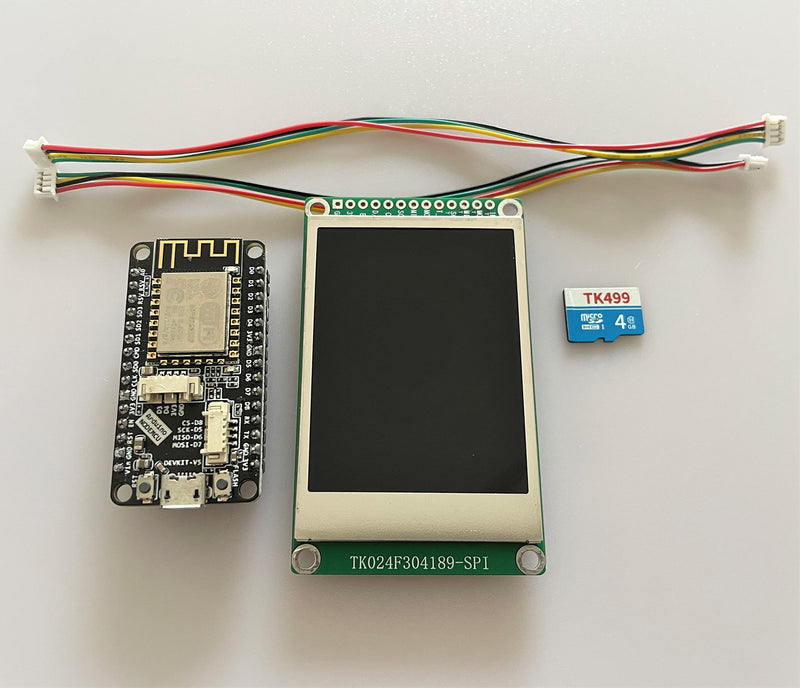  [AUSTRALIA] - 2.4" IPS TFT LCD Display Module ST7789 240x320 SPI Interface and ESP8266-12F Development Board