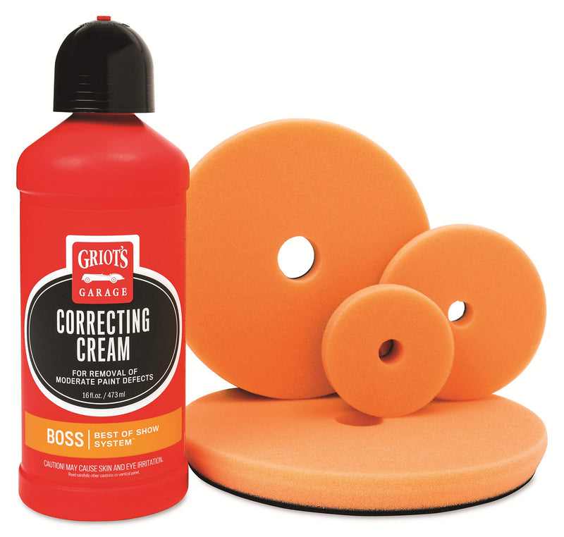 [AUSTRALIA] - Griot's Garage B120F5 5.5" BOSS Correcting Foam Pads (Pack of 2)