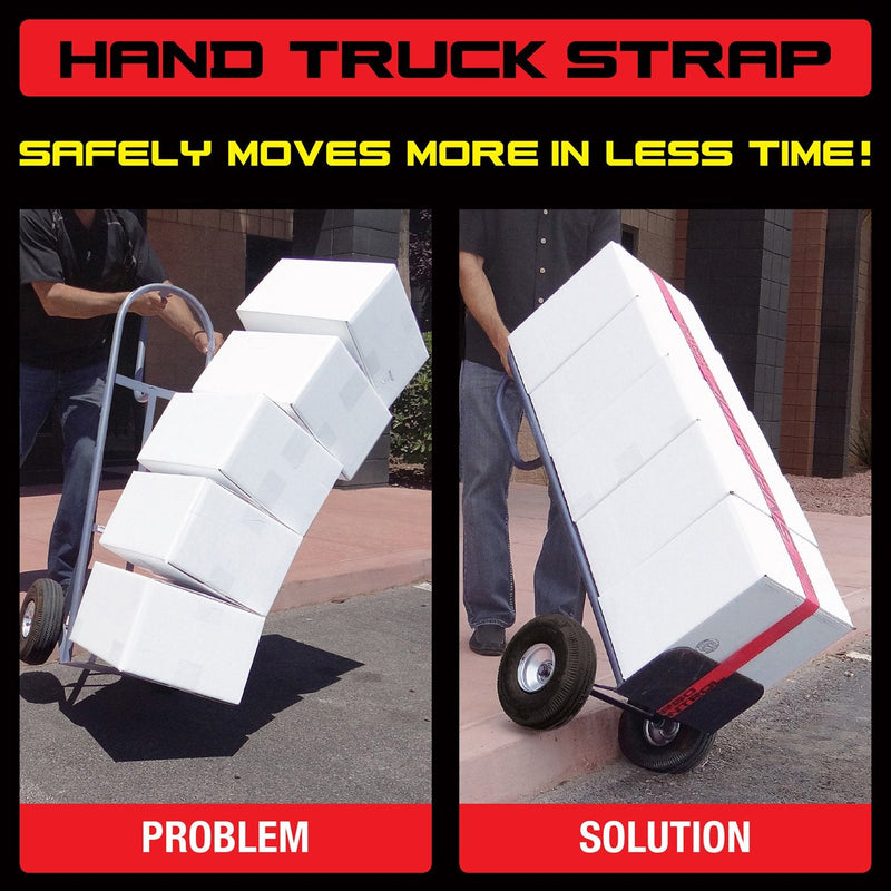  [AUSTRALIA] - Hand Truck Strap 2"x15' (USA!) with Hook & Loop Storage Fastener