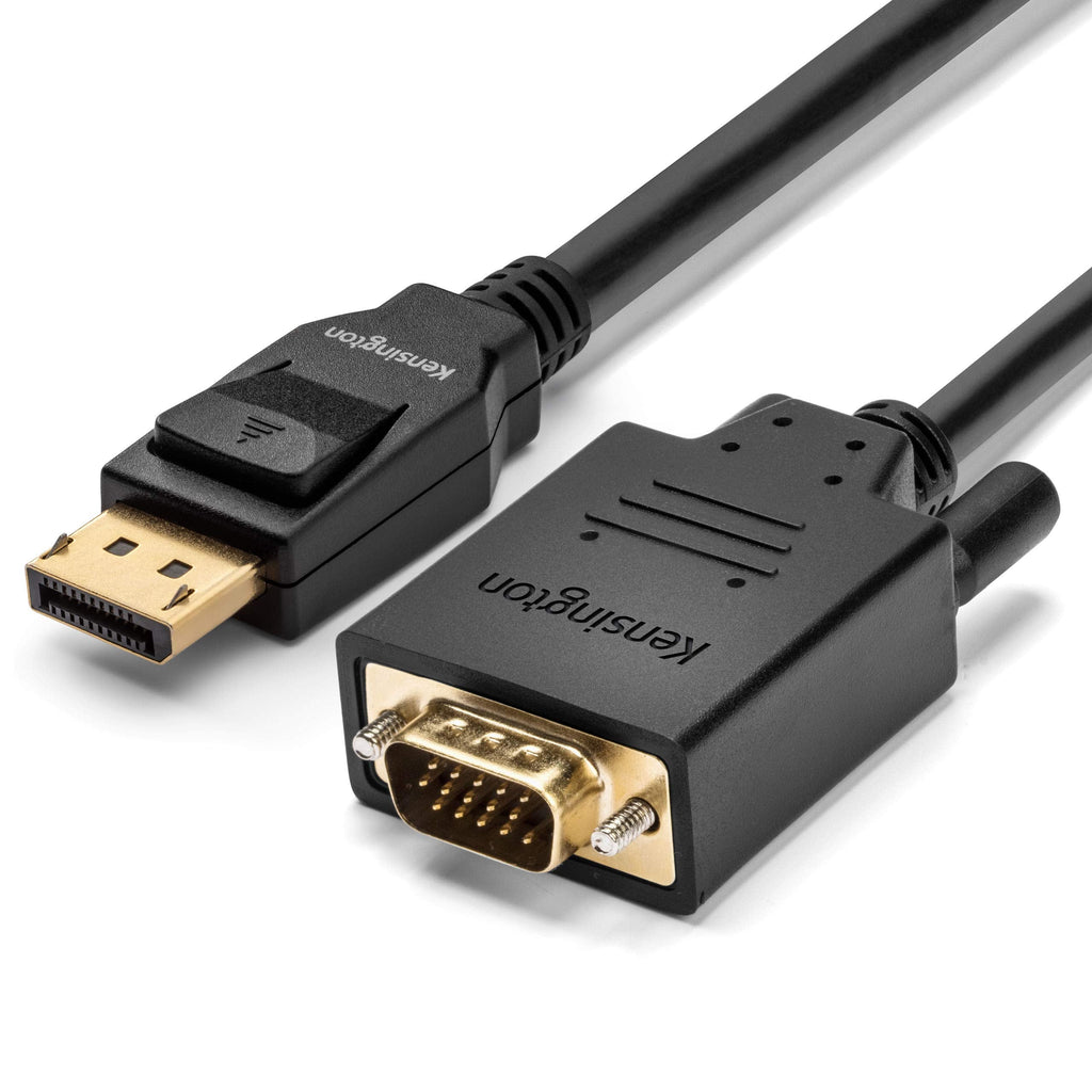 [AUSTRALIA] - Kensington DisplayPort to VGA Cable (Support up to 1080P), 6ft (K33024WW)