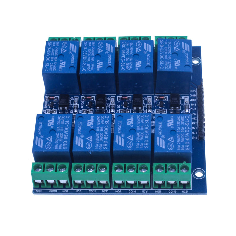  [AUSTRALIA] - HUABAN 5V 8 Channel Optical Coupling Isolation Relay Module with Optocoupler