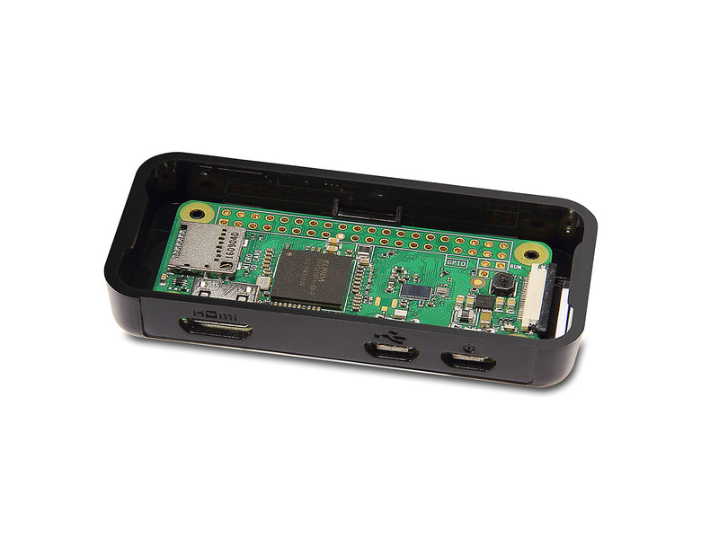  [AUSTRALIA] - Vilros Raspberry Pi Zero- Zero W Compatible Case (Black) Black