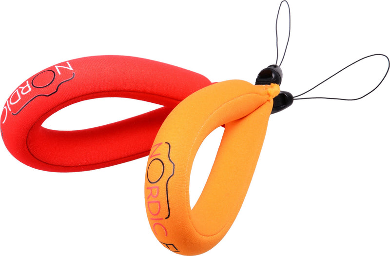 Nordic Flash Waterproof Camera Float - Pack of 2 - Red & Orange - LeoForward Australia