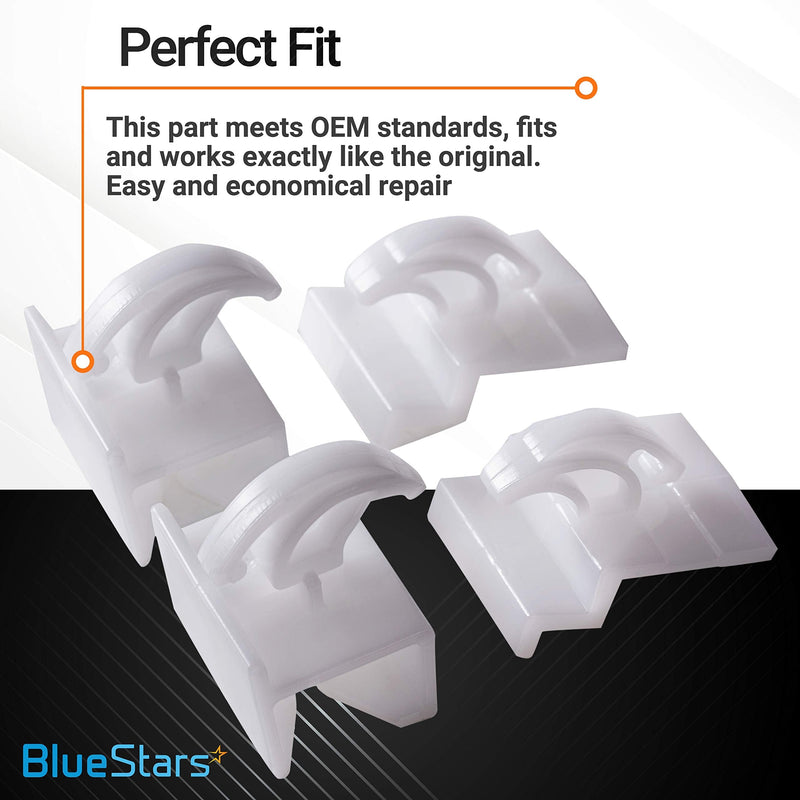  [AUSTRALIA] - 2 Packs 3051162 & 3051163 Range Oven Front and Rear Drawer Glide Replacement Kit by BlueStars - Exact Fit for Electrolux and Frigidaire Ranges - Replaces AP2121517 PS434226 PS434227