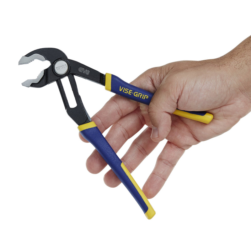 IRWIN VISE-GRIP GrooveLock Pliers Set, V-Jaw, 2-Piece (2078709) - LeoForward Australia